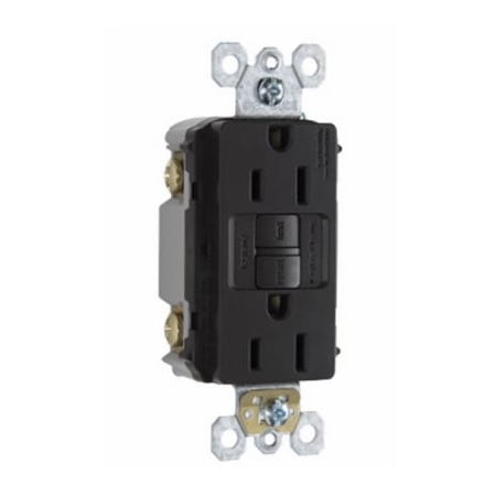 Pass & Seymour 15A BLK Self Test GFCI 1597BKCCD12